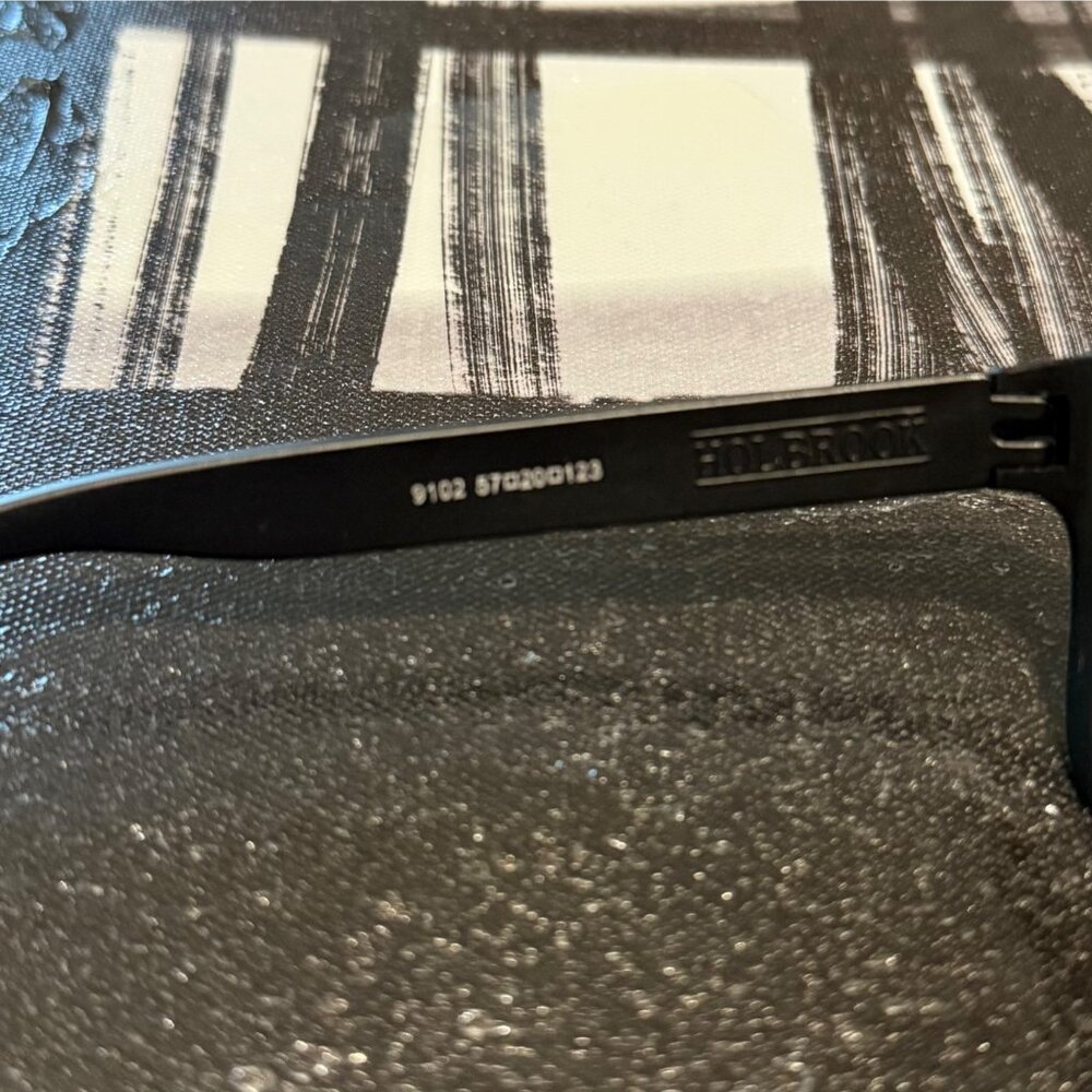 OO9102 Oakley Holbrook Black Matte Frame 9102 - Picture 10 of 11
